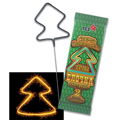 Елочка Бенгальские огни фигурные купить в Сосновом Боре Ленинградской области | sosnovyjborleningradskaya.salutsklad.ru