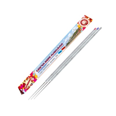 Триколор 300 мм. Бенгальские огни цветные купить в Сосновом Боре Ленинградской области | sosnovyjborleningradskaya.salutsklad.ru