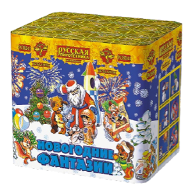 Новогодние фантазии New Салют купить в Сосновом Боре Ленинградской области | sosnovyjborleningradskaya.salutsklad.ru